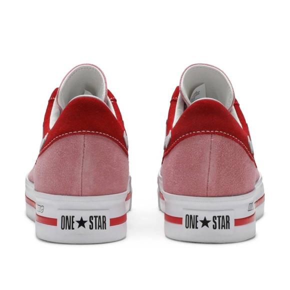 converse one star platform low mademe pink